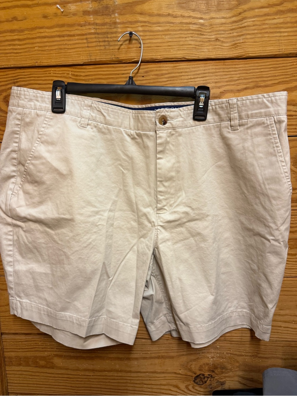 crown & ivy Men's Chino Shorts - Beige